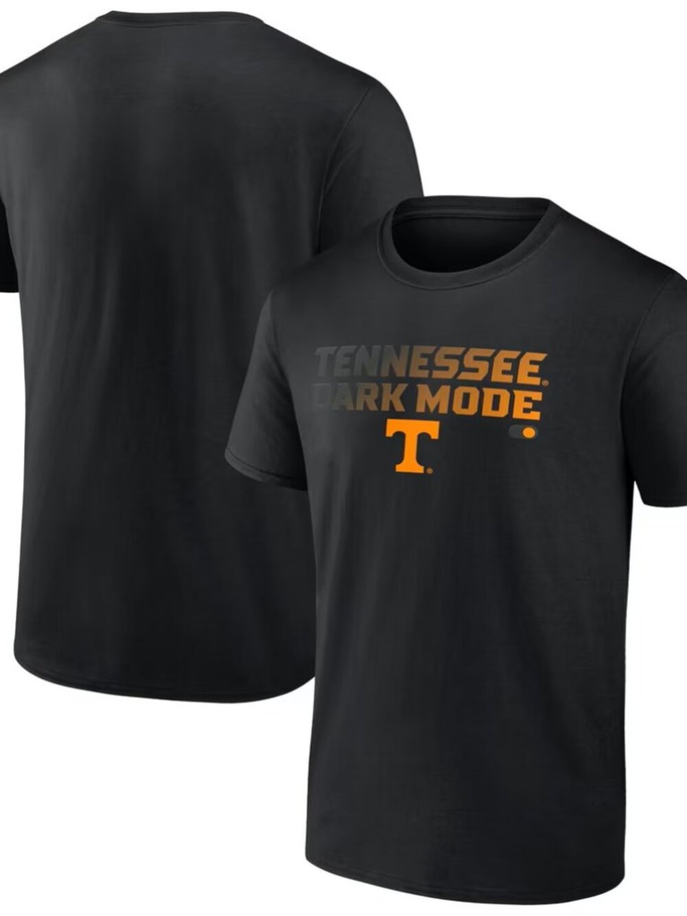 Tennessee Volunteers Medium Black Dark ModeT-Shirt Fanatics Officially Licensed